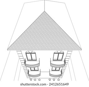 Ilustración 3D del proyecto residencial