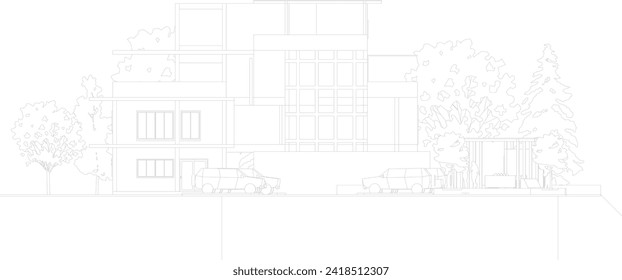 Ilustración 3D del proyecto residencial