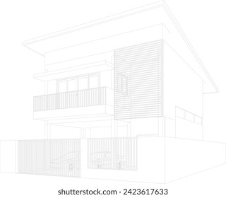 Ilustración 3D del proyecto residencial