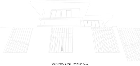 Ilustración 3D del proyecto residencial
