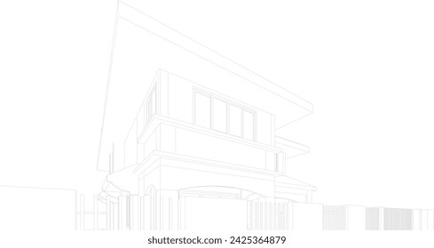 Ilustración 3D del proyecto residencial