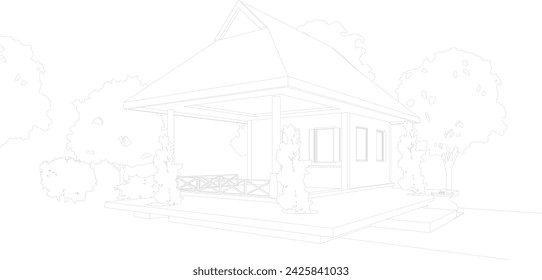 Ilustración 3D del proyecto residencial