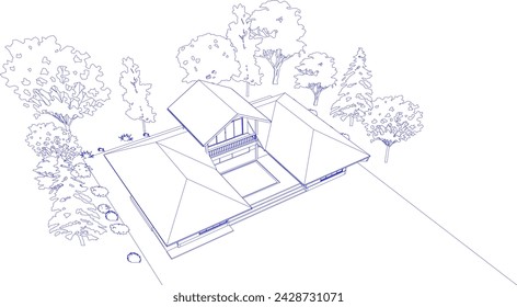 Ilustración 3D del proyecto residencial