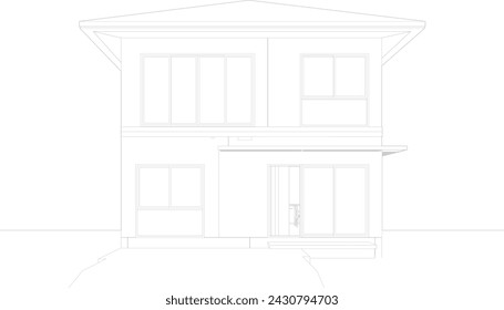 Ilustración 3D del proyecto residencial