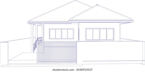 Ilustración 3D del proyecto residencial