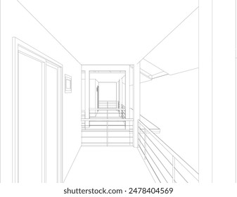 Ilustración 3D del proyecto residencial