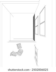3D illustration of residential project