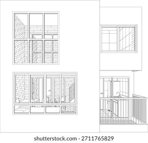 Ilustración 3D del proyecto residencial