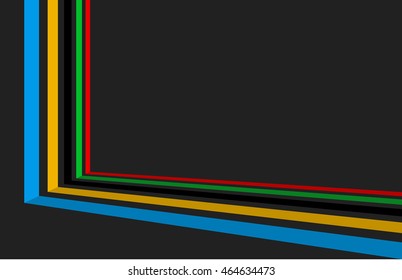3d illustration, Sport games background.