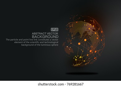 3D illustration of the virtual hologram communication system of the planet Earth/Communications digital globe world