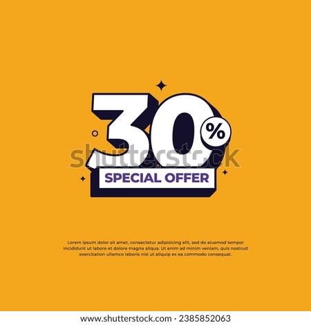 3d illustrations. discount up to 30% off special offer