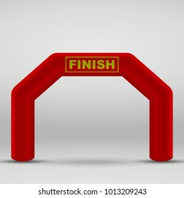 3D Inflatable finish line arch