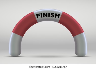 3D Inflatable finish line arch