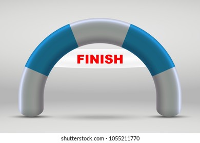 3D Inflatable finish line arch