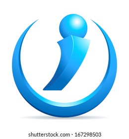 3d info icon 