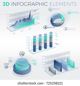 3D Infographic Elements