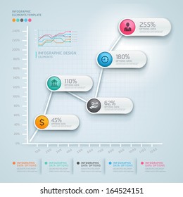 3d infographics diagram business. Vector illustration. can be used for workflow layout, banner, number options, step up options, web design, infographics.