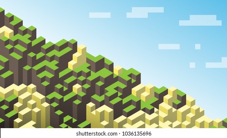 2,070 Minecraft blocks Images, Stock Photos & Vectors | Shutterstock