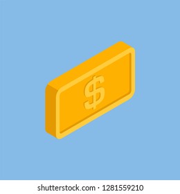 3D Isometric Business Icon