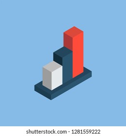 3D Isometric Business Icon