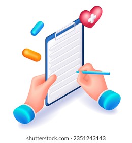 3D Isometric, cartoon. New email with reports. Data analytics, dashboard and business finance report. Trending Landing Page