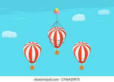 3D Isometric Flat Vector Concept of Efficient Business Strategy, Competitive Advantage Model.