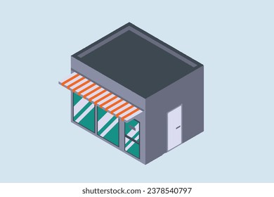 3D Isometric Flat Vector Conceptual Illustration of Small Business Growth