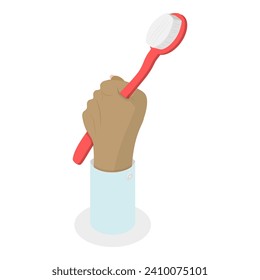 3D Isometric Flat Vector Illustration of Skin Care, Cleansing, Moisturizing and Treating. Item 4