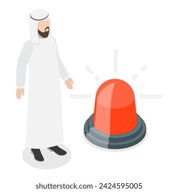 3D Isometrische flache Vektor-Illustration von Diskriminierung, Vorurteil und Ungleichheit. Punkt 4