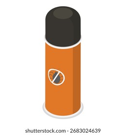 3D Isometric Flat Vector Illustration of Disinfection Service, Safe And Healthy Environment. Item 7