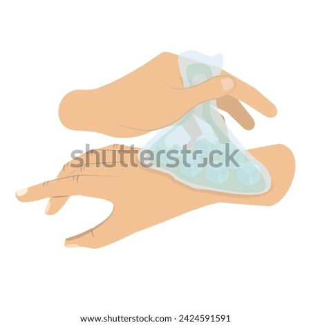 3D Isometric Flat Vector Illustration of First Aid For Trauma, Emergency Help. Item 2