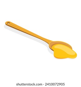 3D Isometric Flat Vector Set of Beekeeping, Honey Collecting. Item 2