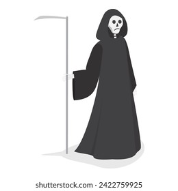 3D Isometric Flat Vector Set of Cemetery And Mourning, Worship and Religion. Item 5