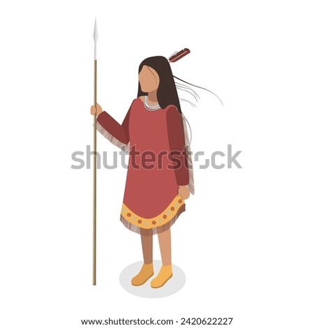 Similar – Image, Stock Photo Ethnic indigenous man smoking in peace