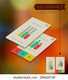 3d isometric infographics concept, 10 EPS