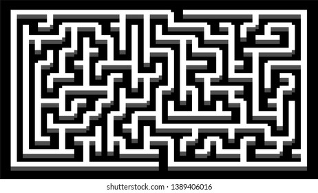 3D Isometric Maze Design. Issues Solving Concept