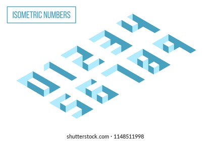 3D Isometric Numbers