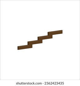 3d ladder icon vector illustration
