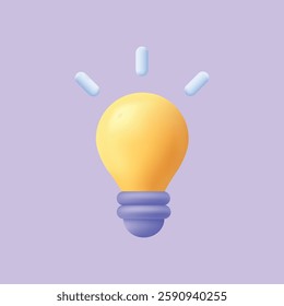 3D Lamp Yellow color inspiration
