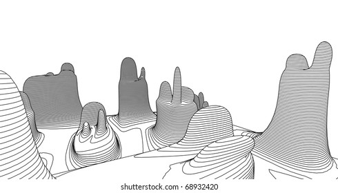 3d landscape