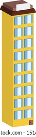 3d large house two windows