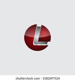3D letter L logo design. Colorful 3D letter L logo vector template. Letter L concept with 3D style design vector.