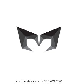 3D Letter M logo design