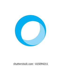 3d letter o logo design