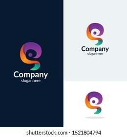 3D letter S alphabet letter suitable as a logo icon design for a company or business