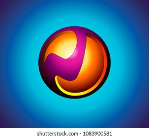 3D letter S logo design. Colorful 3D letter S logo vector template. Letter S concept with 3D style design vector.