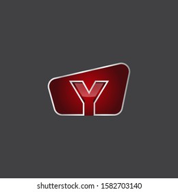3D letter Y logo design. Colorful 3D letter Y logo vector template. Letter Y concept with 3D style design vector.