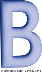 3d Letters Numbers Vector Alphabet Stock Image And White Background