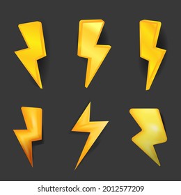 3d lightning flash sale element 