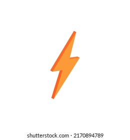 3D Lightning Icons Design Vector
